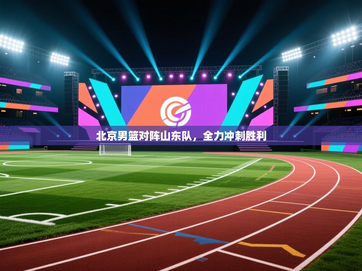 北京男篮对阵山东队，全力冲刺胜利