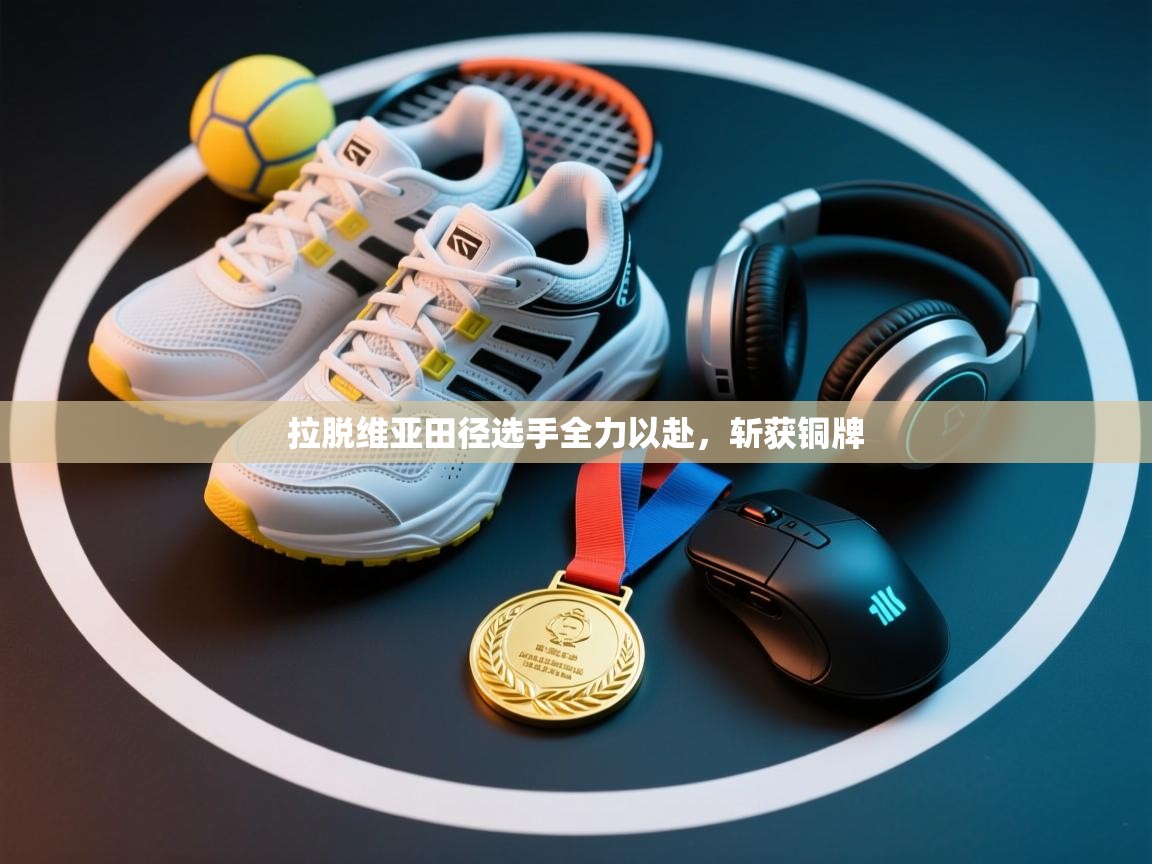 拉脱维亚田径选手全力以赴，斩获铜牌